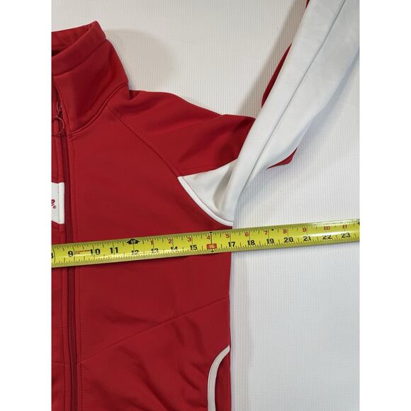 Columbia Ohio State Buckeyes Jacket Women’s L Red Full-Zip Long Sleeve - Picture 7 of 10